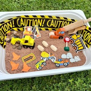 Construction Site Playset for Kids